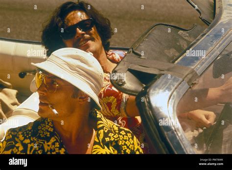 Film Still from "Fear and Loathing in Las Vegas" Benicio Del Toro, Johnny Depp © 1998 Universal ...