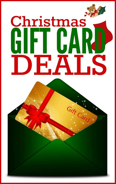 Christmas Gift Card Deals - Frugal Living NW