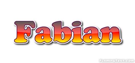 Fabian Logo | Free Name Design Tool from Flaming Text