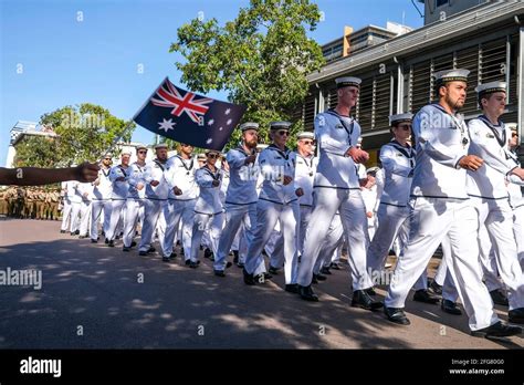 2021 Anzac Day Parade in Darwin, Northern Territory, Australia Stock ...