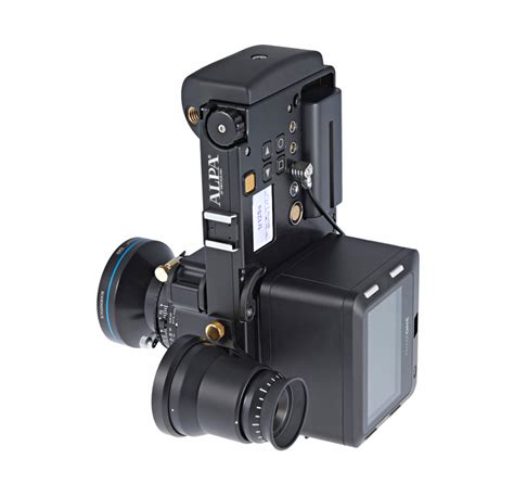 ALPA 12 FPS camera adapts for third party lenses and digital backs