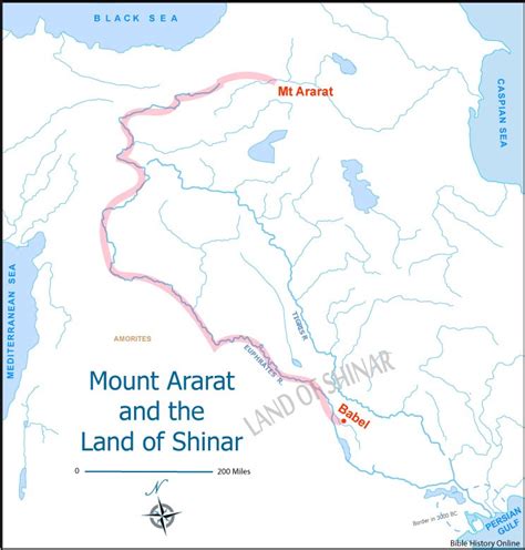 Mount Ararat and Babylon - Bible History