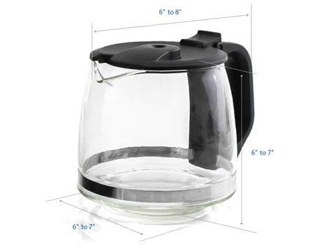 Coffee Maker Dimensions (Standard Sizes for Popular Brands) - Designing Idea