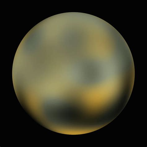 Surface Of Pluto Photograph by Nasa/esa/sri (m. Buie)/science Photo ...