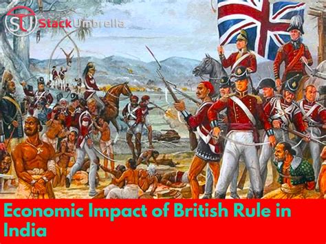 Economic Impact of British Rule in India