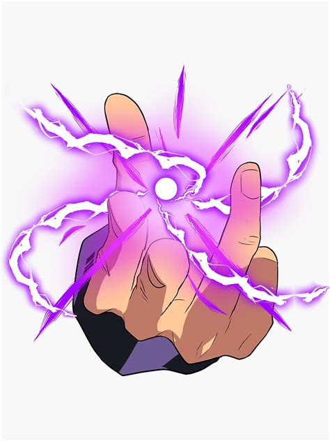 "Gojo Satoru Hollow Purple" Sticker for Sale by Azren00 | Redbubble