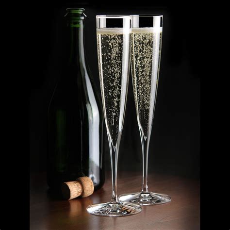 Waterford Crystal, Elegance Trumpet Champagne Toasting Flutes, Pair ...