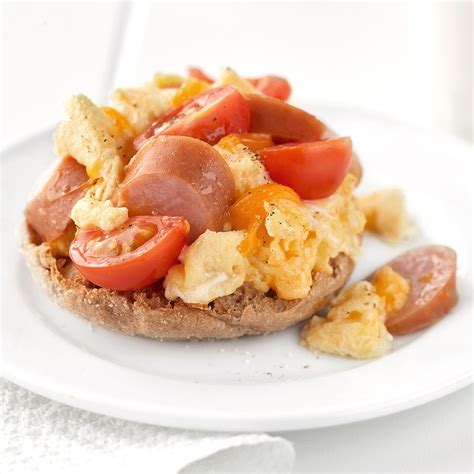 Scrambled Eggs with Sausage Recipe - EatingWell