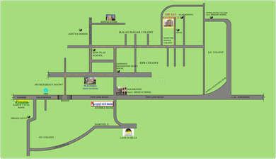 Sri Rk Constructions Builders Balaji Residency, Manikonda Map ...