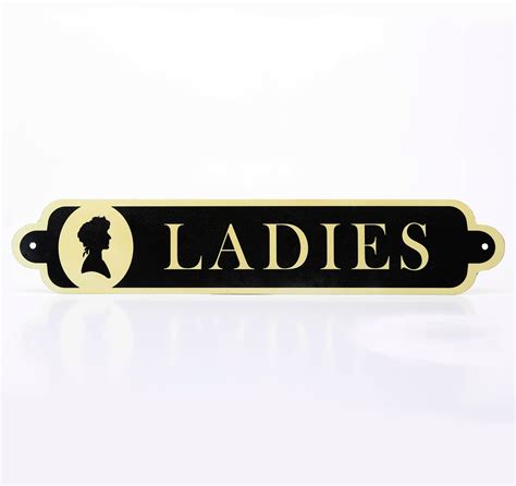 Vintage Restroom Sign Ladies Women Entrance Women's - Etsy