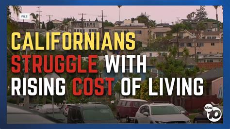 Report shows costs of living in California - YouTube