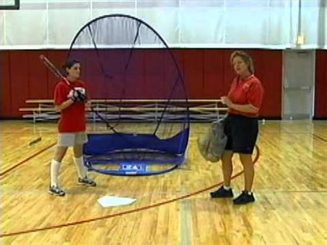 Softball Coaching - One Awesome Indoor Hitting Drill - YouTube