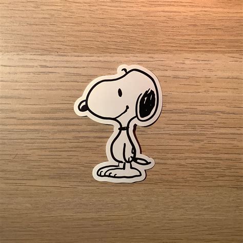 Snoopy Stickers - Etsy