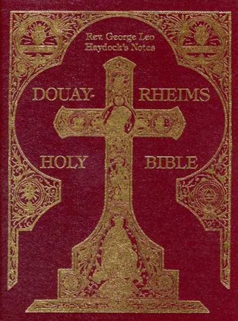 DOUAY-RHEIMS HAYDOCK CATHOLIC BIBLE HARDBACK EDITION