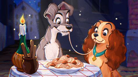 ArtStation - Lady and the Tramp fan art