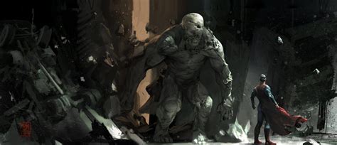 New BATMAN V SUPERMAN Concept Art Reveals Alternate Design For Doomsday