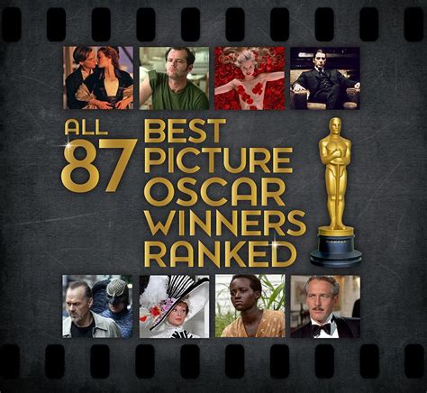 All 90 Best Picture Oscar Winners Ranked | Oscar winners, Academy award winning movies, Oscar ...