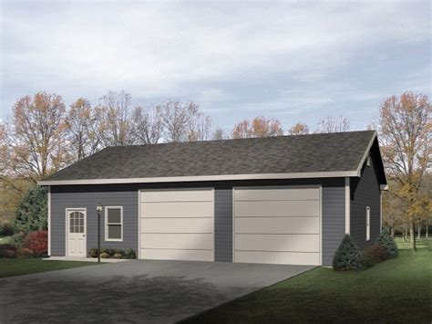 This two-car garage will complement any residence with storage for two ...