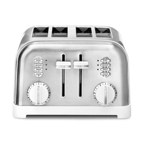 Cuisinart 4-Slice White Toaster-CPT-180W - The Home Depot