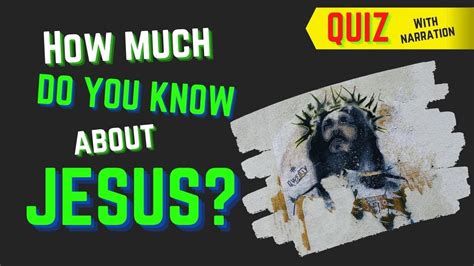 Fun Bible quiz questions and answers about Jesus (narrated): Simple Bible quiz questions and ...