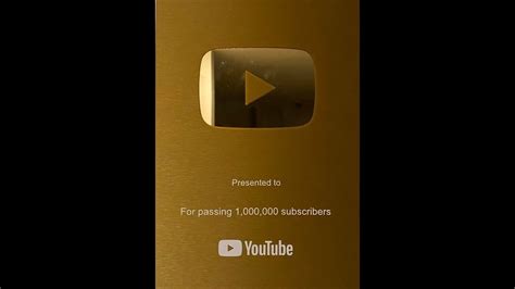 How to create GOLDEN PLAY BUTTON | A VLOGS - YouTube