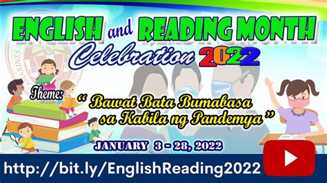 English and Reading Month Celebration 2022 - YouTube