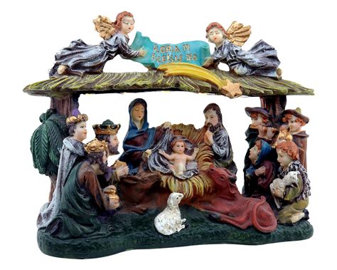 Buy Christmas Nativity Set - Lighted Christmas Village - Nativity Scene is a Great Perfect ...