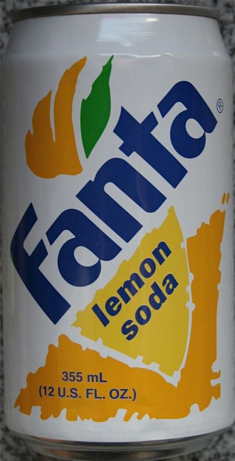 FANTA-Lemon soda-355mL-Hong Kong