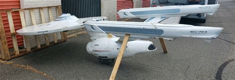 The Trek Collective: Another giant USS Enterprise-A model for sale!