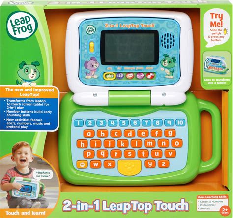 Leapfrog 2 IN 1 LEAPTOP TOUCH-LAPTOP Englisch Sprechenden Kinderspielzeug Neu | eBay