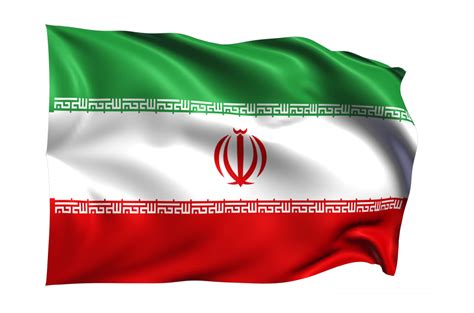 Iran Waving flag Realistic Transparent Background 15309506 PNG