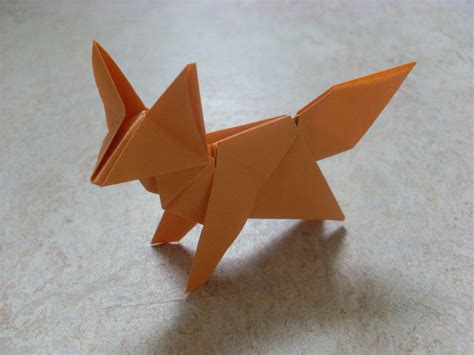 Fox (Peterpaul Forcher) | Paper crafts origami, Origami design, Origami easy