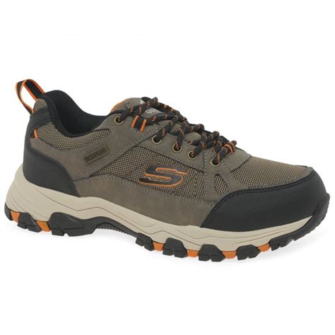 Skechers Selmen Cormick Mens Waterproof Trainers | Charles Clinkard