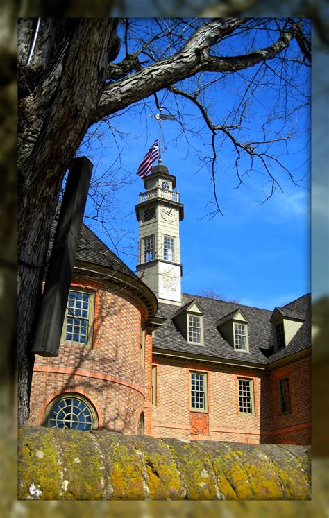 Living In Williamsburg, Virginia: The Capitol In Colonial Williamsburg, Williamsburg, Virginia