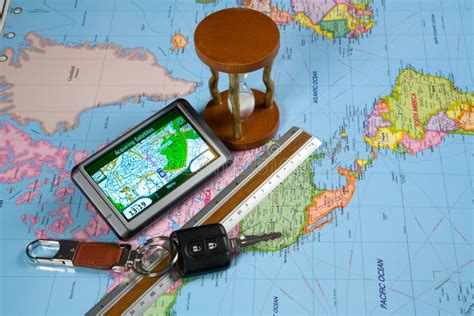 GPS Navigation system stock photo. Image of keys, navigation - 7215768