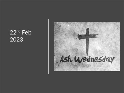 Ash Wednesday service | Teaching Resources