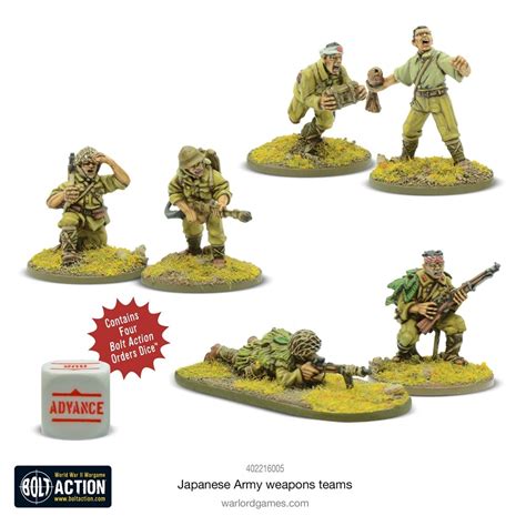 Bolt Action JAPANESE ARMY WEAPONS TEAMS - Bolt Action JAPANESE ARMY WEAPONS TEAMS - Armia ...