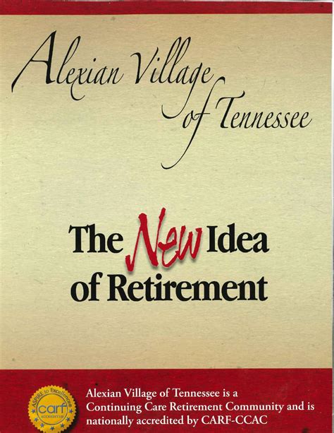 Alexian village of tennessee marketing brochure by Williams Web - Issuu