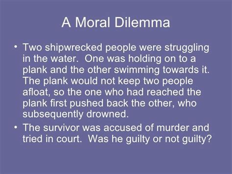 A Moral Dilemma | Moral dilemma, Morals, Teaching philosophy