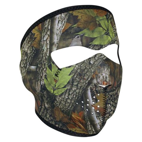 ZANheadgear® WNFM238 - Camo Neoprene Full-Face Mask (Forest Camo) - MOTORCYCLEiD.com