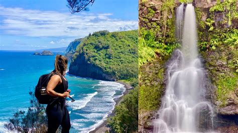 HIKING POLŌLU VALLEY & FINDING WATERFALLS IN HAWAII I Big Island, HI - YouTube