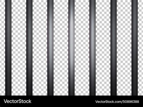 Prison jail bars Royalty Free Vector Image - VectorStock