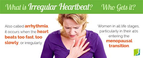 Irregular HeartBeat Symptom Information | 34 Menopause Symptoms