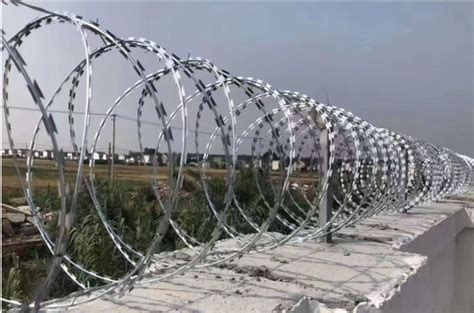 Concertina Wire in Singapore | Coiled Razor Wires with Blades