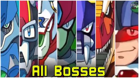 Mega Man X5 Bosses