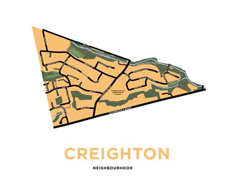 Creighton Neighbourhood Map – Jelly Brothers