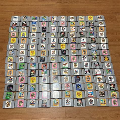 【Lot 50 set】Nintendo 64 N64 Game soft Software random Junk Japanese ...