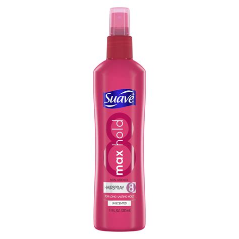 Suave Max Hold Unscented Non Aerosol Hairspray 11 oz - Walmart.com