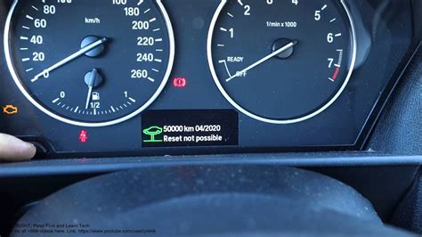 How to reset ALL service lights BMW cars years 2012 to 2022 - YouTube