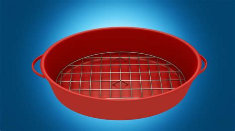 Large & Small Oval Roasting Pan Rack – For Sale By Inventor